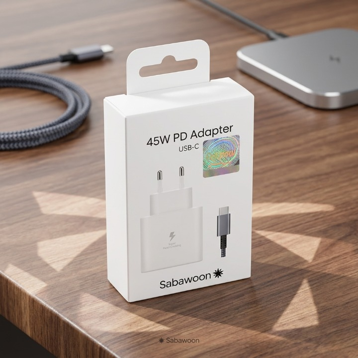 Sabawoon 45W PD USB-C Fast Charger | Super Fast Wall Adapter