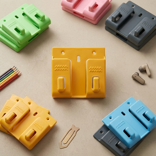 Pack of 10 Wall Mounted Universal Mobile Phone Holders