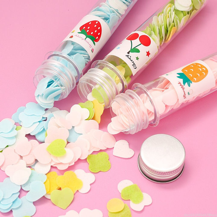 Buy 1 Get 2 Free 🎉 120pcs Disposable Paper Flower Soap Tube