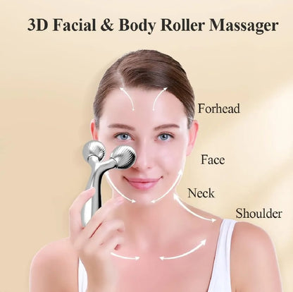 3D Y Shape Face Massager Roller – Facial Lifting & Skin Tightening Tool