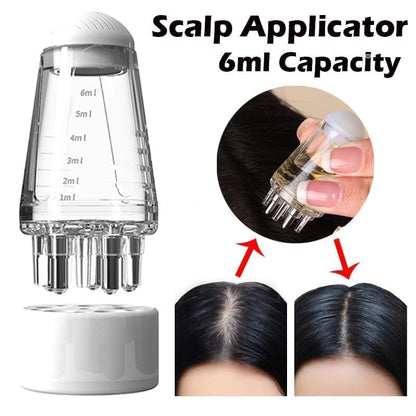 Oil Applicator | Scalp Hair Comb Oil Applicator | Portable Mini Hair Oil Applicator 6mlv
