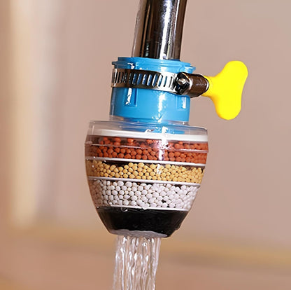 Fine Filter Faucet Anti Splash Water Saving Shower