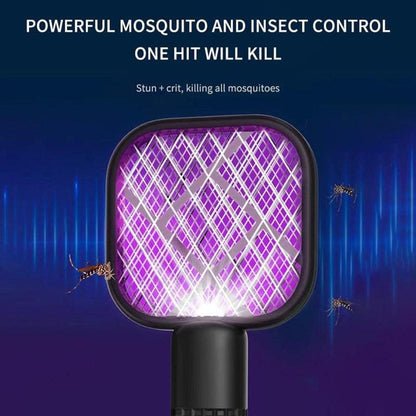 Electric USB Mosquito Killer Racquet Lamp Wireless Night Bulb Effective Insect Catcher