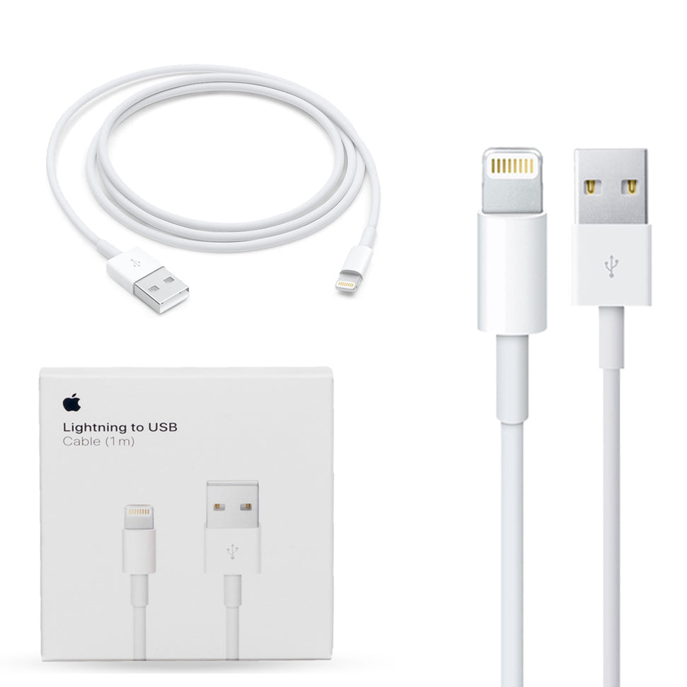 Apple Lightning to USB Cable for iPhone, iPad & iPod – Fast Charging & Data Sync Cable