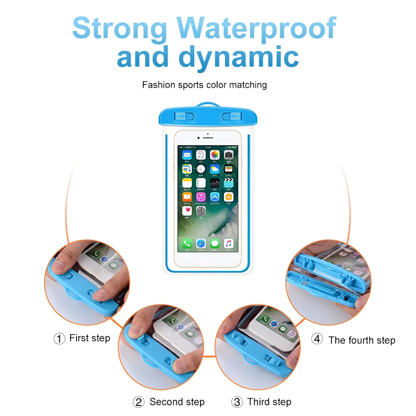 Universal Waterproof Mobile Pouch | Underwater Touch Sensitive Phone Case