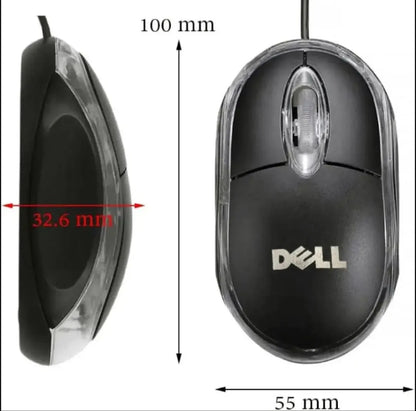 Dell USB Wired Mouse – Smooth & Reliable