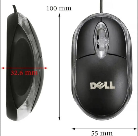 Dell USB Wired Mouse – Smooth & Reliable
