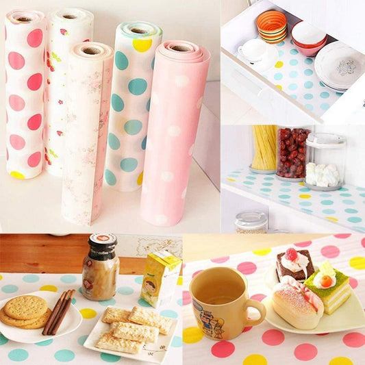 Kitchen Anti-Slip Foam Drawer Mat | Waterproof Cushion Sheet For Cupboards