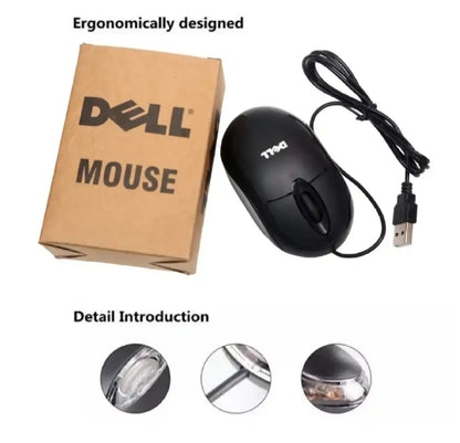 Dell USB Wired Mouse – Smooth & Reliable