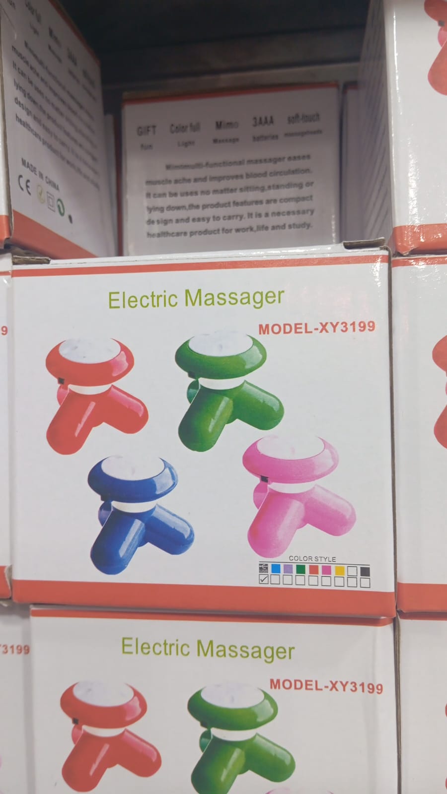 Mimo Mini Electric Full Body Massager – Model-XY3199