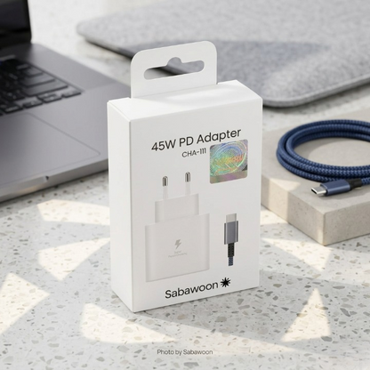 Sabawoon 45W PD USB-C Fast Charger | Super Fast Wall Adapter