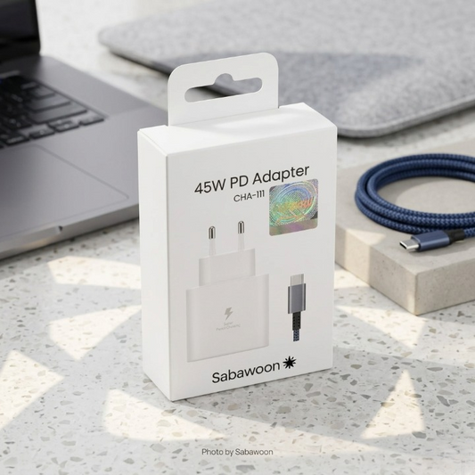 Sabawoon 45W PD USB-C Fast Charger | Super Fast Wall Adapter