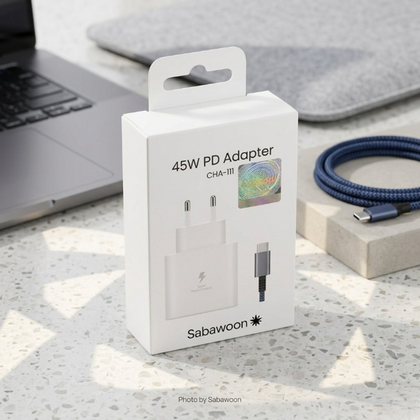 Sabawoon 45W PD USB-C Fast Charger | Super Fast Wall Adapter