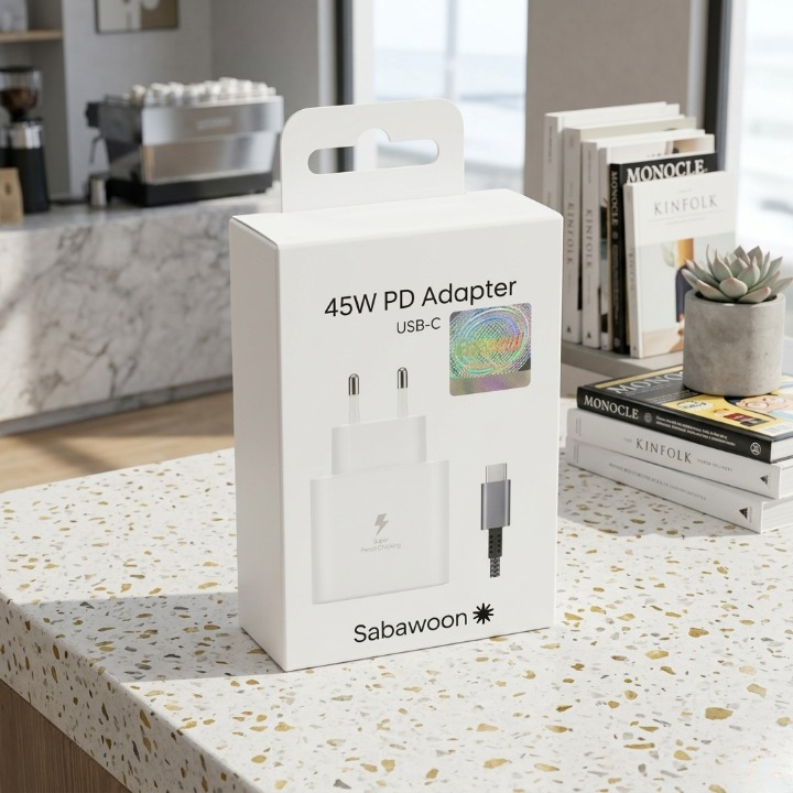 Sabawoon 45W PD USB-C Fast Charger | Super Fast Wall Adapter
