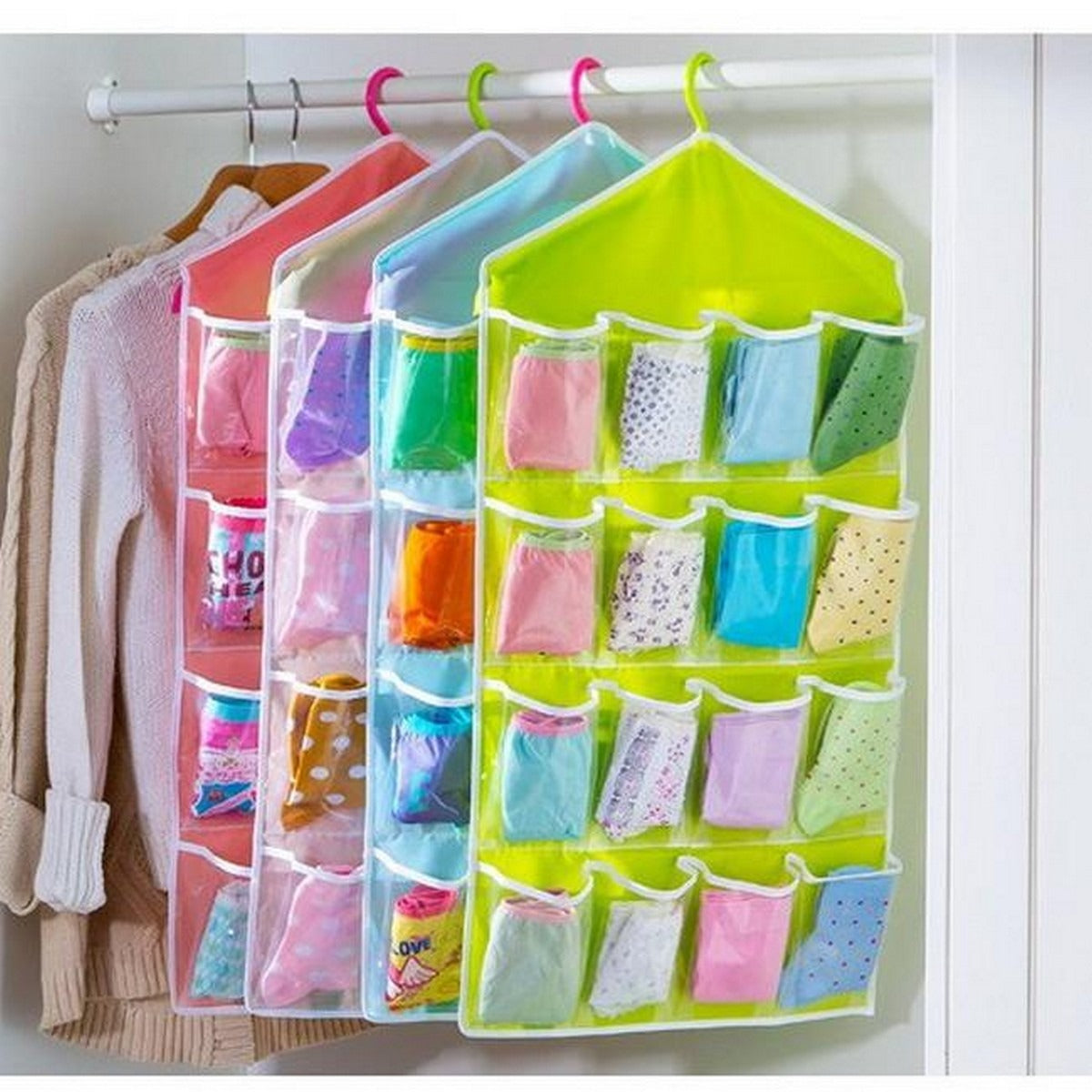 Buy 1 Get 2 Free 🎉 16-Pocket Multifunction Hanging Storage Bag