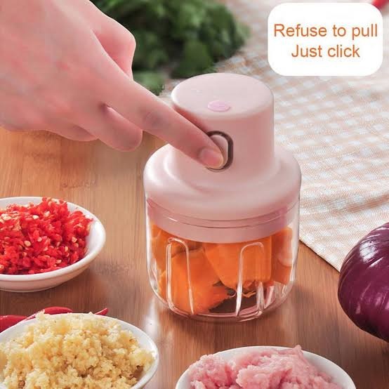 Food Chopper Portable USB Rechargeable