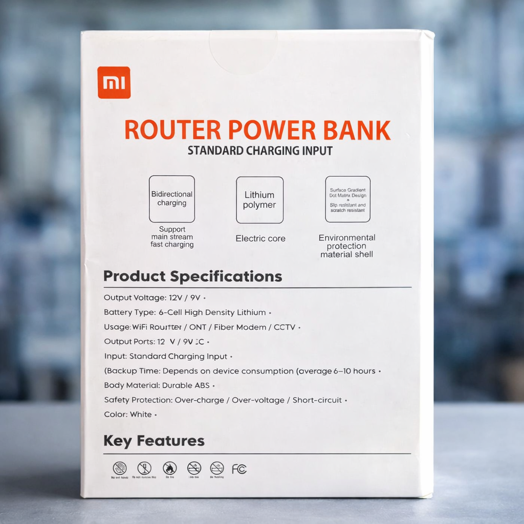 Mi Router Power Bank UPS – 12V/9V