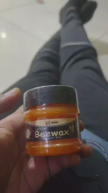 “Buy 1 Get 1” HHH 100% Natural Beewax - Premium Wood Seasoning & Furniture Polish for Restoration and Protection