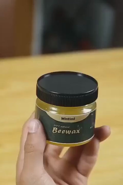 “Buy 1 Get 1” HHH 100% Natural Beewax - Premium Wood Seasoning & Furniture Polish for Restoration and Protection