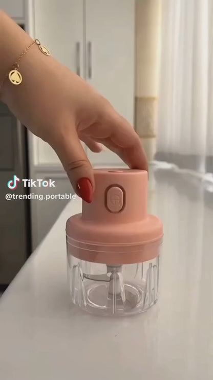 Food Chopper Portable USB Rechargeable